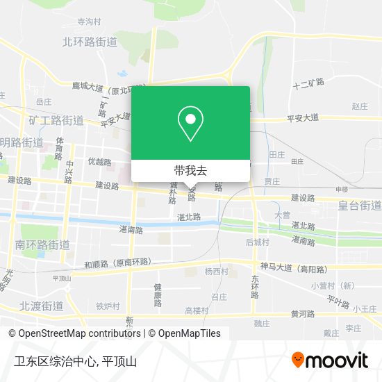 卫东区综治中心地图
