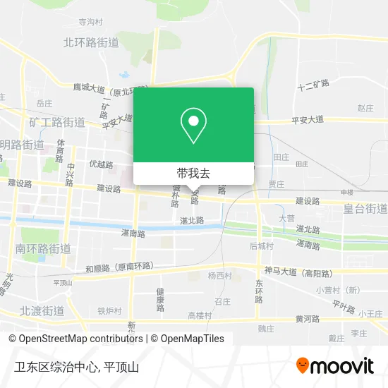 卫东区综治中心地图