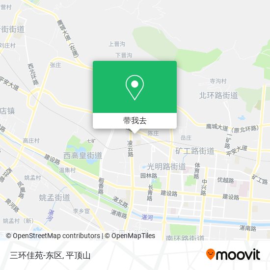 三环佳苑-东区地图