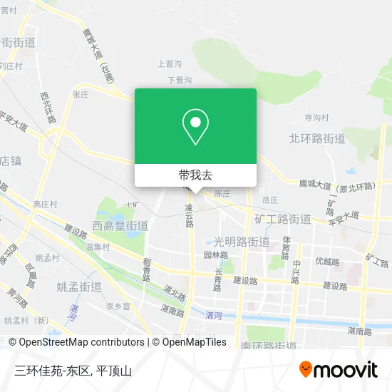 三环佳苑-东区地图
