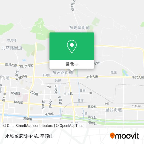 水城威尼斯-44栋地图