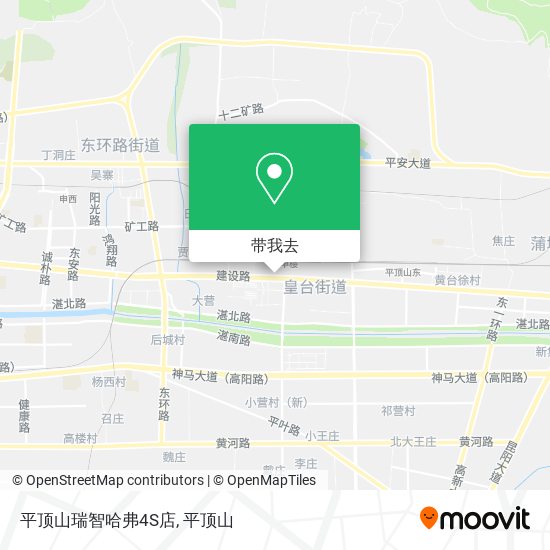 平顶山瑞智哈弗4S店地图