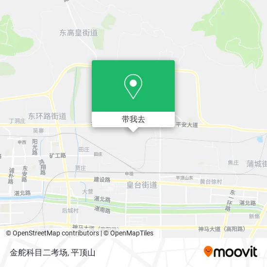 金舵科目二考场地图