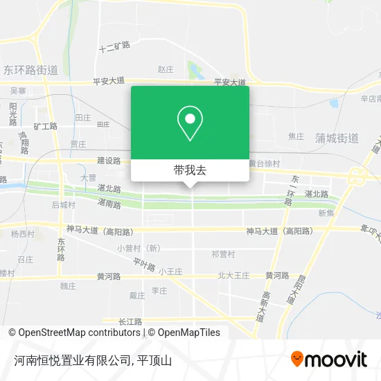 河南恒悦置业有限公司地图