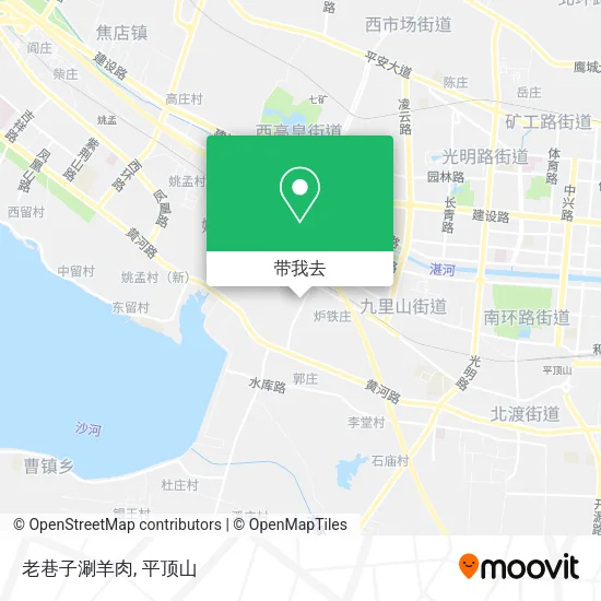 老巷子涮羊肉地图