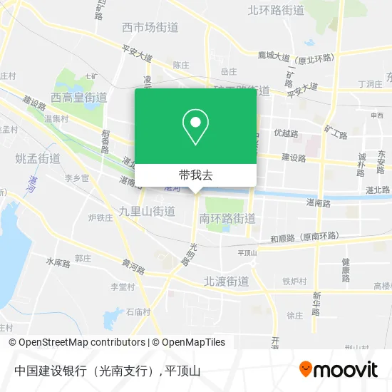 中国建设银行（光南支行）地图