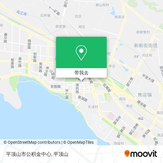 平顶山市公积金中心地图