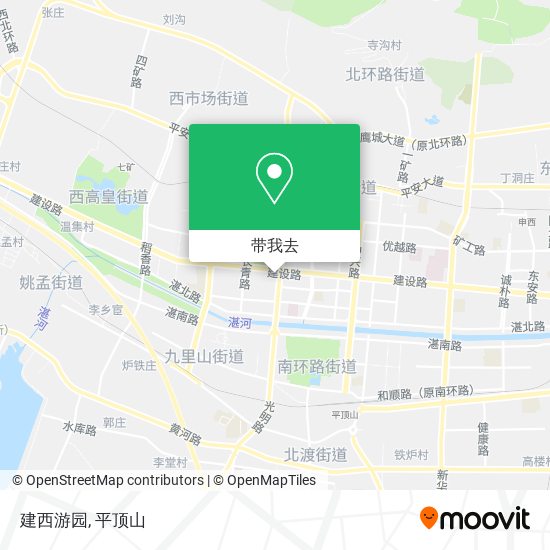 建西游园地图