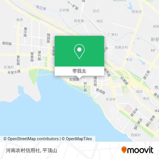 河南农村信用社地图