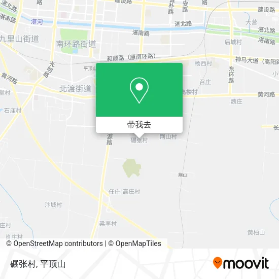 碾张村地图