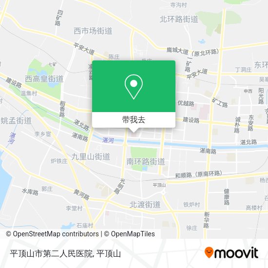 平顶山市第二人民医院地图