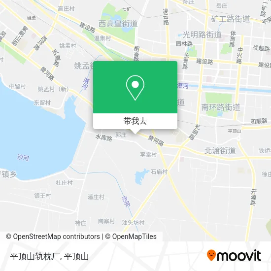 平顶山轨枕厂地图