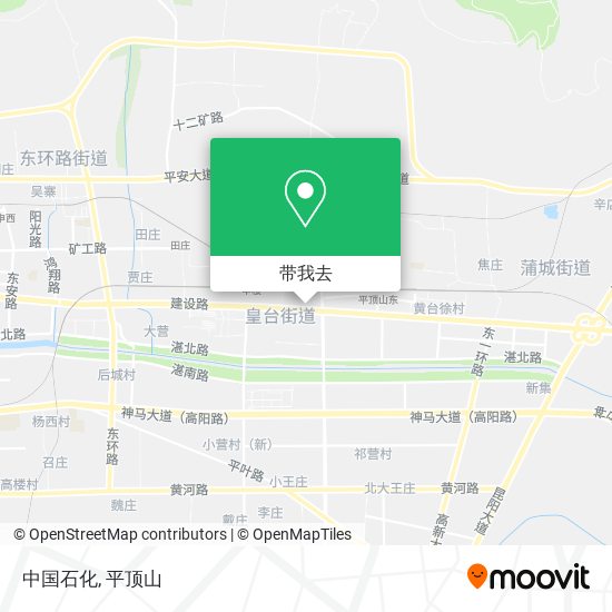 中国石化地图