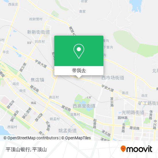 平顶山银行地图