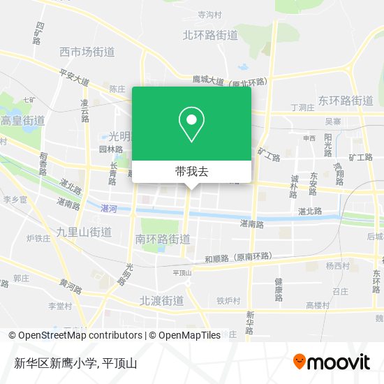 新华区新鹰小学地图