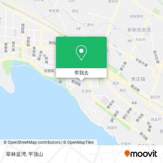 翠林蓝湾地图