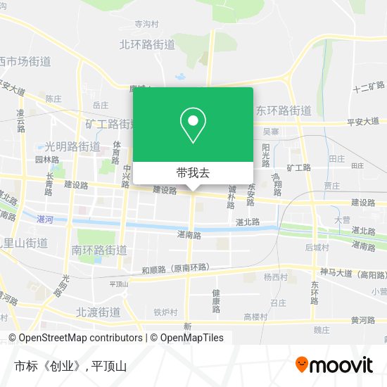 市标《创业》地图