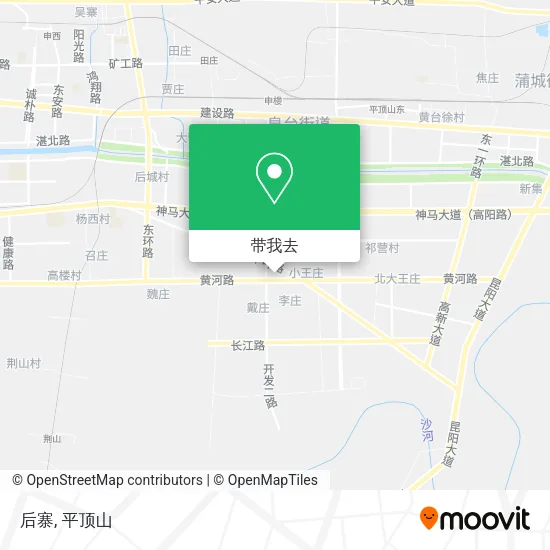 后寨地图