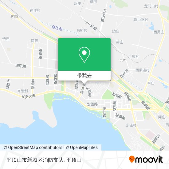 平顶山市新城区消防支队地图