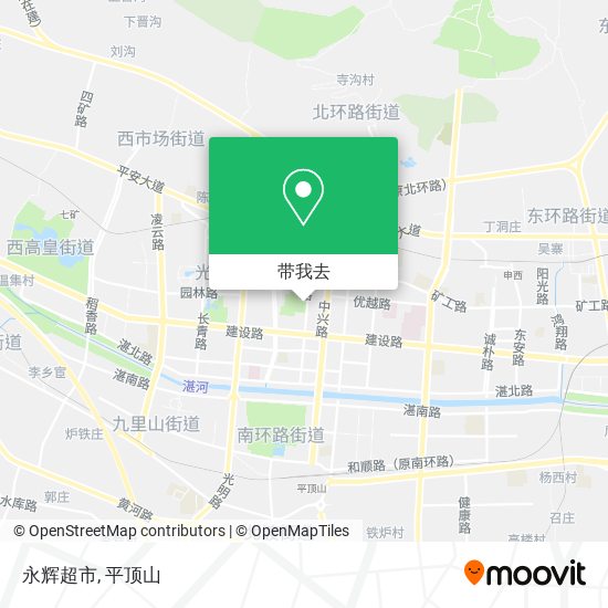 永辉超市地图