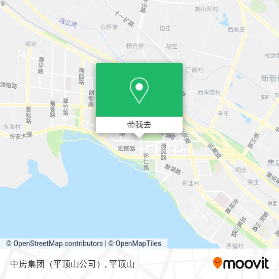 中房集团（平顶山公司）地图