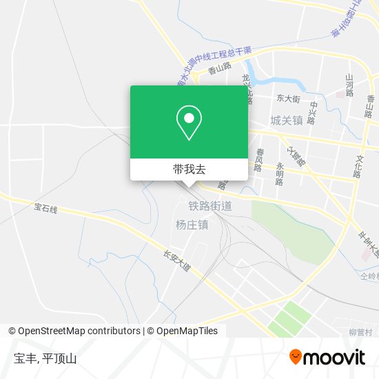 宝丰地图