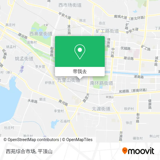 西苑综合市场地图