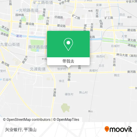 兴业银行地图