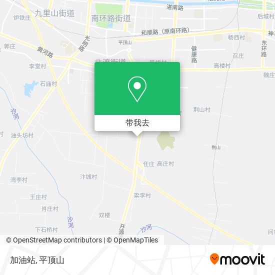 加油站地图