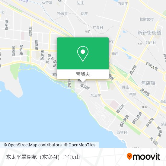 东太平翠湖苑（东寇召）地图