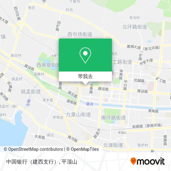 中国银行（建西支行）地图