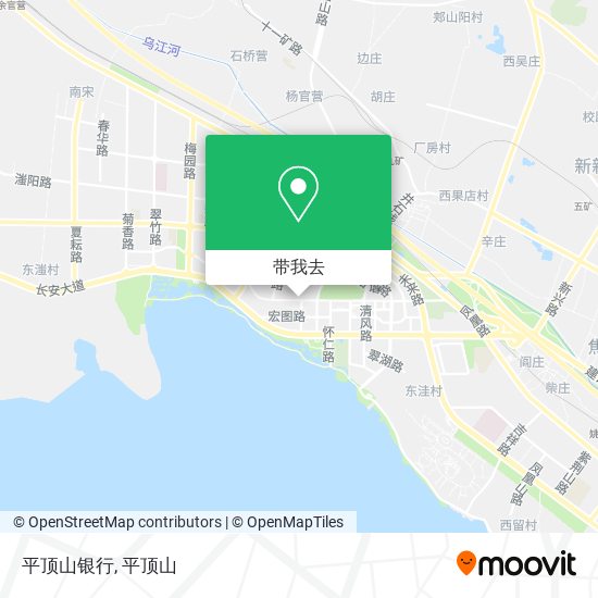 平顶山银行地图