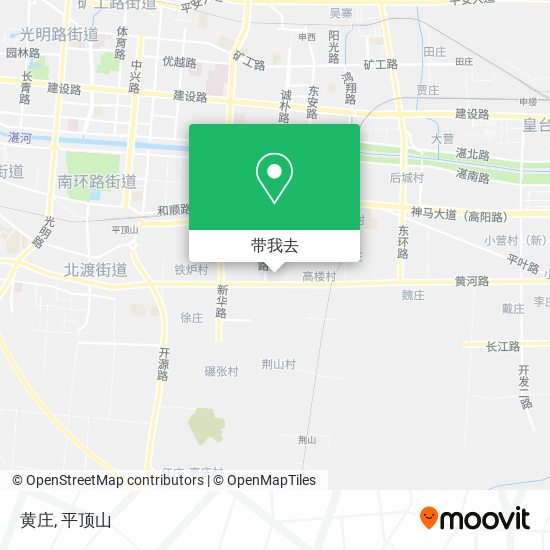 黄庄地图
