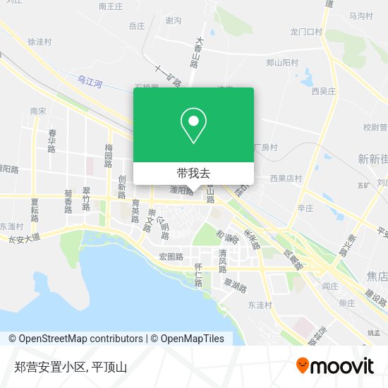 郑营安置小区地图