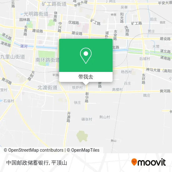 中国邮政储蓄银行地图