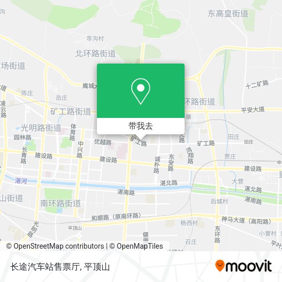 长途汽车站售票厅地图