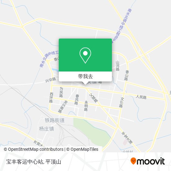 宝丰客运中心站地图