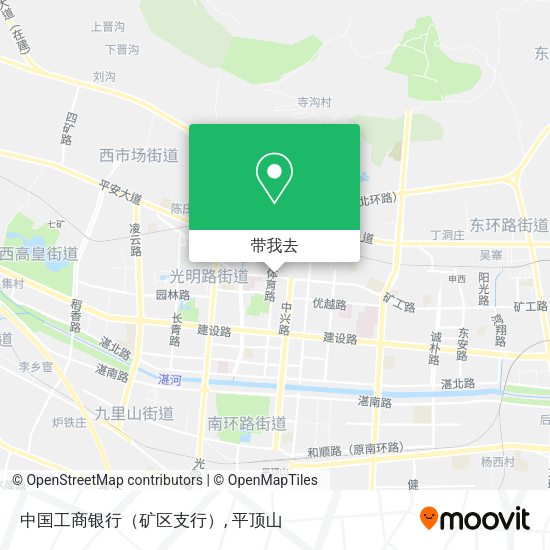 中国工商银行（矿区支行）地图