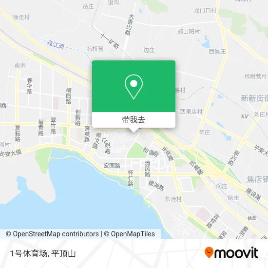 1号体育场地图