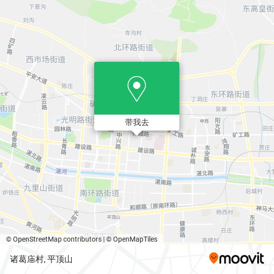 诸葛庙村地图