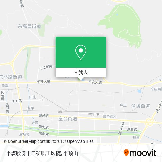 平煤股份十二矿职工医院地图