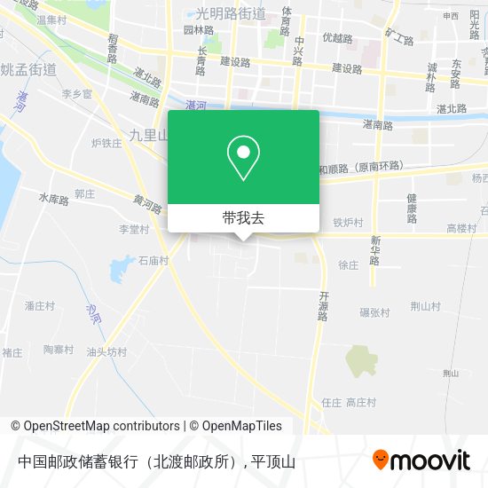 中国邮政储蓄银行（北渡邮政所）地图