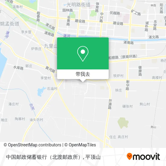 中国邮政储蓄银行（北渡邮政所）地图