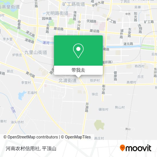 河南农村信用社地图