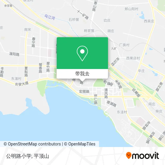 公明路小学地图