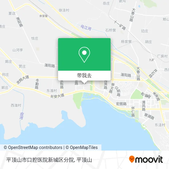 平顶山市口腔医院新城区分院地图