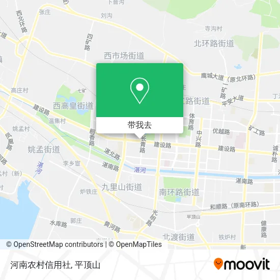 河南农村信用社地图