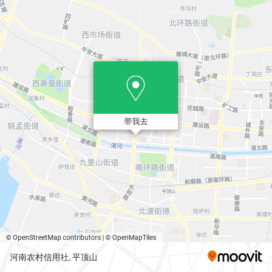 河南农村信用社地图