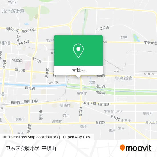 卫东区实验小学地图