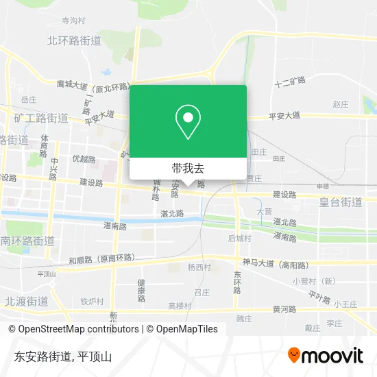 东安路街道地图